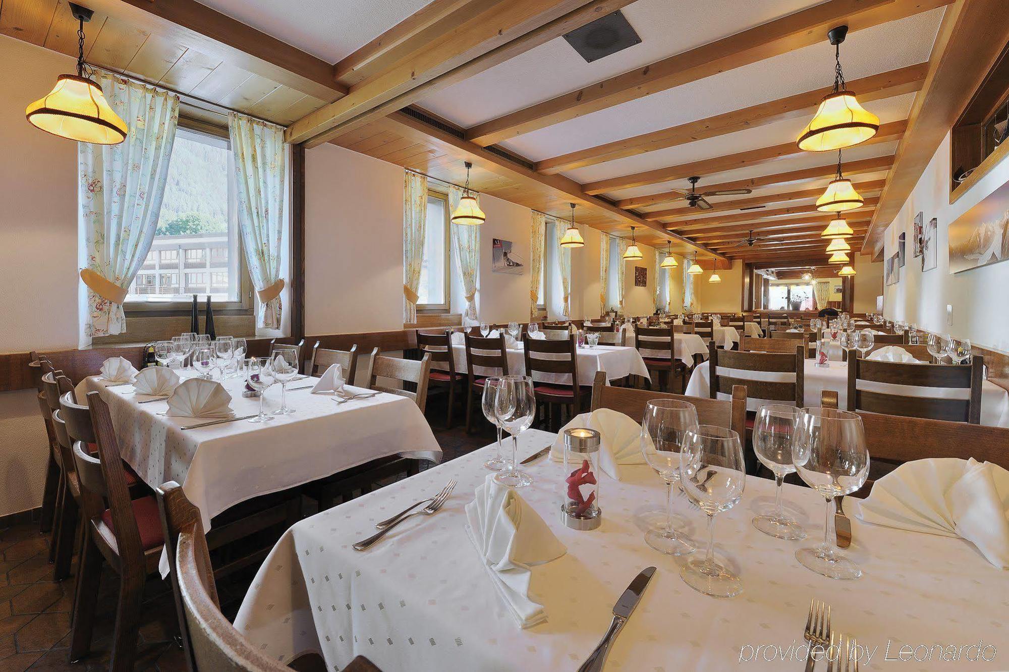 Boutique Und Bier Hotel Des Alpes Фиш Ресторан фото